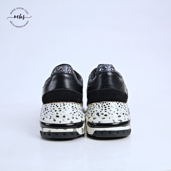 Steve Madden Barra Glitter Fashion Platform Sneakers Multicolor Women 8.5 - Picture 6 of 13